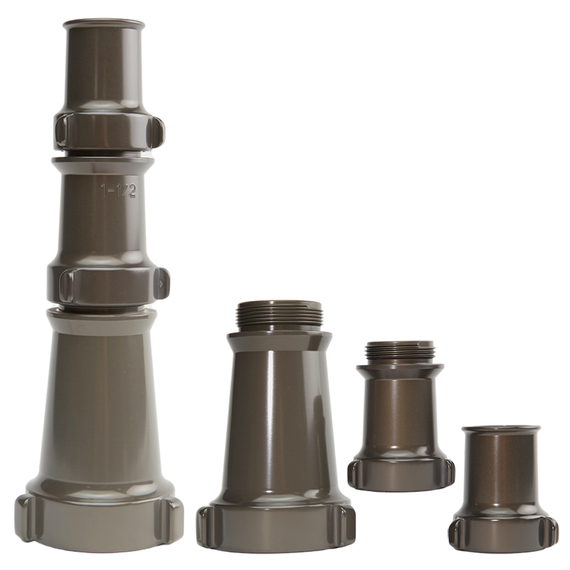Smooth Bore Stacked Tip Fire Nozzles HoseRack