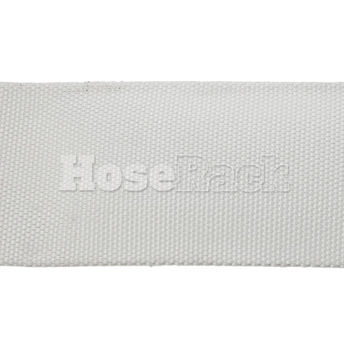 White 3" x 25' Camlock Single Jacket Mill Hose