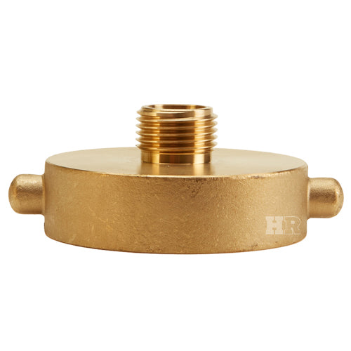 Brass 2 1/2" Female NYC to Male GHT (Pin Lug)