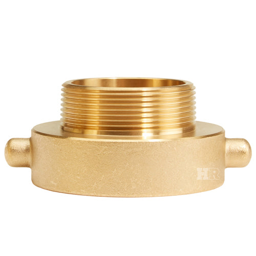 Brass 2 1/2" Female NH to 1 1/2" Male NPT (Pin Lug)