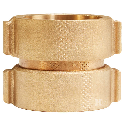 Brass 1 1/2" Swivel NPSH to 1 1/2" Swivel NH Double Female (Rocker) - USA