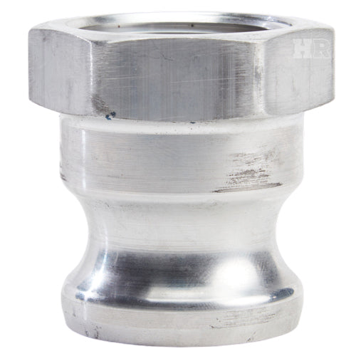Aluminum 1 1/4" Male Camlock x 1 1/4" Female NPT (USA)