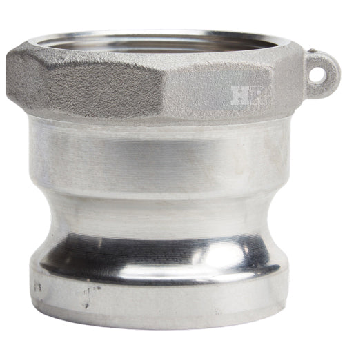 Aluminum 2" Male Camlock x 2" Female NPT