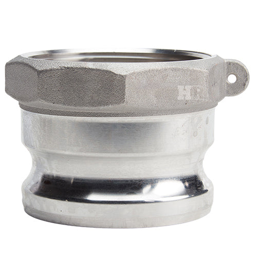 Aluminum 3" Male Camlock x 3" Female NPT (USA)