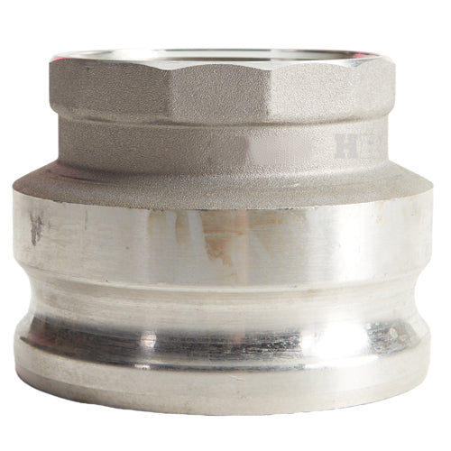 Aluminum 4" Male Camlock x 3" Female NPT