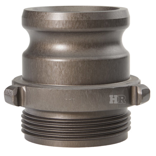 Aluminum 2 1/2" Male Camlock x 2 1/2" Male NH High Pressure
