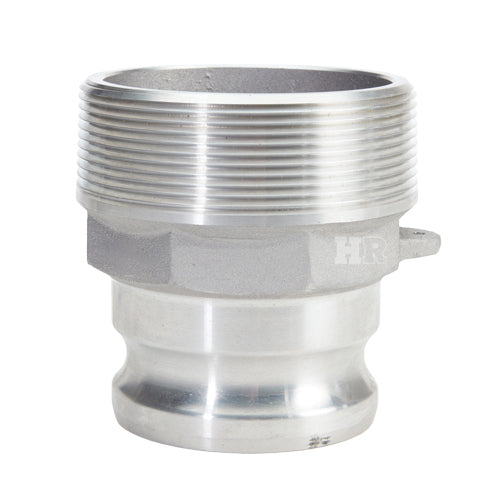 Aluminum 3" Male Camlock x 4" Male NPT (USA)