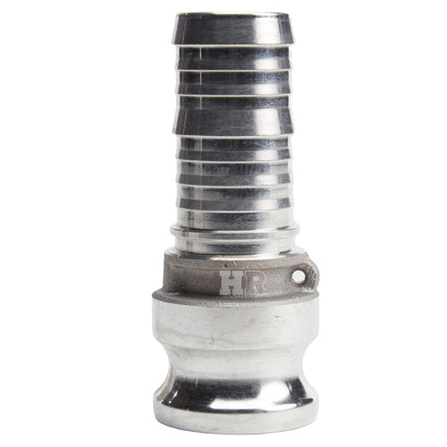 Aluminum 1 1/4" Male Camlock to Hose Shank