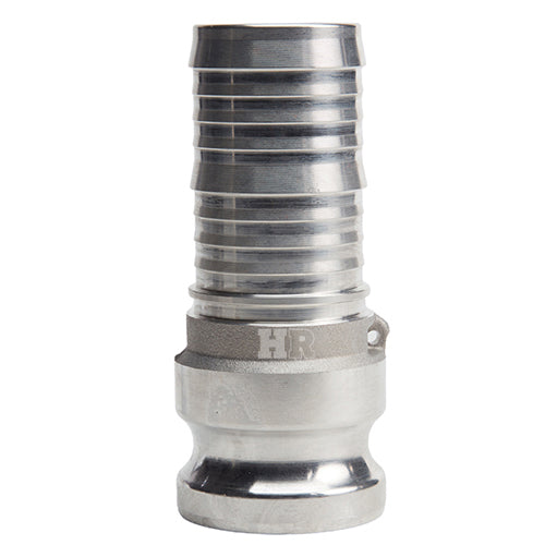 Aluminum 2" Male Camlock to Hose Shank (USA)