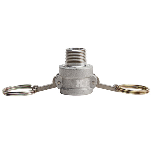 Aluminum 3/4" Female Camlock x 3/4" Male NPT