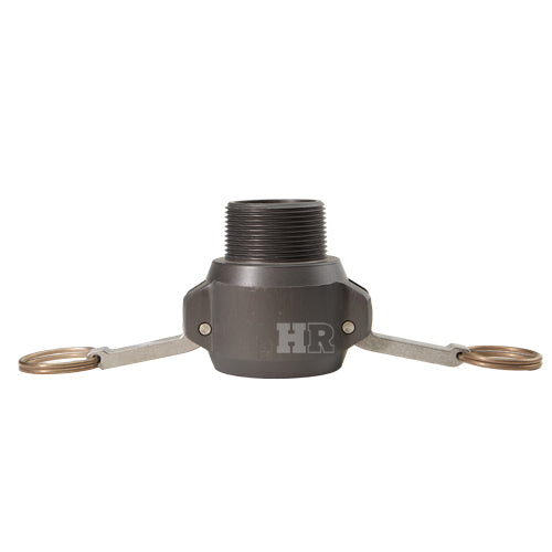 Aluminum 1 1/2" Female Camlock x 1 1/2" Male NPT High Pressure