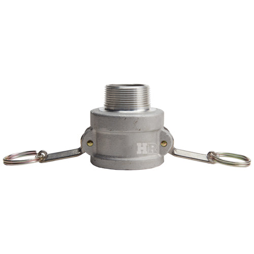 Aluminum 2" Female Camlock x 1 1/2" Male NPT (USA)