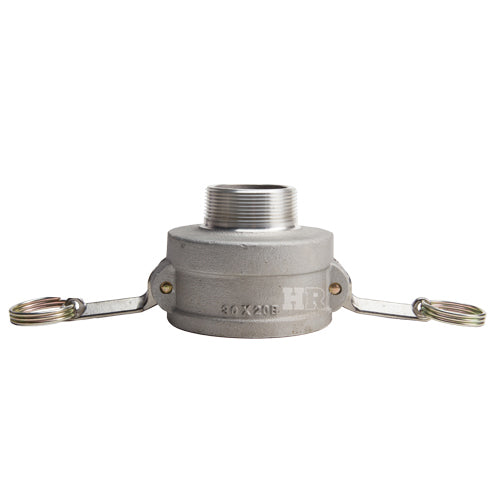Aluminum 3" Female Camlock x 2" Male NPT (USA)