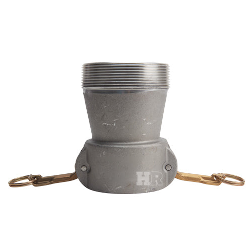 Aluminum 3" Female Camlock x 4" Male NPT