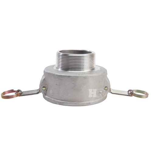 Aluminum 4" Female Camlock x 3" Male NPT