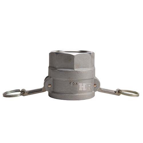 Aluminum 2 1/2" Female Camlock x 2 1/2" Female NPT