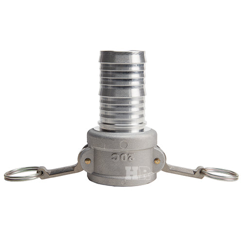 Aluminum 2" Female Camlock to Hose Shank (USA)