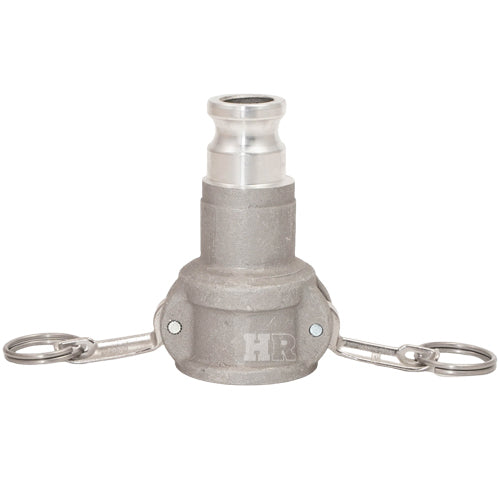 Aluminum 1 1/2" Female Camlock x 1" Male Camlock (USA)