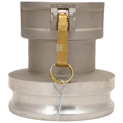 Aluminum 4" Female Camlock x 6" Male Camlock (USA)