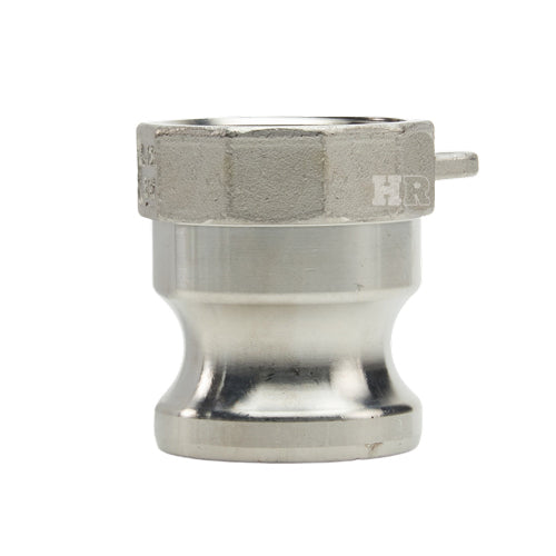 Stainless Steel 1 1/4" Male Camlock x 1 1/4" Female NPT (USA)