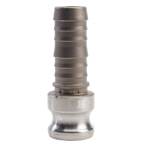 Stainless Steel 1" Male Camlock to Hose Shank (USA)