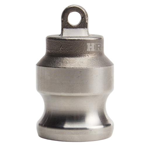 Stainless Steel 1/2" Cam & Groove Male Dust Plug