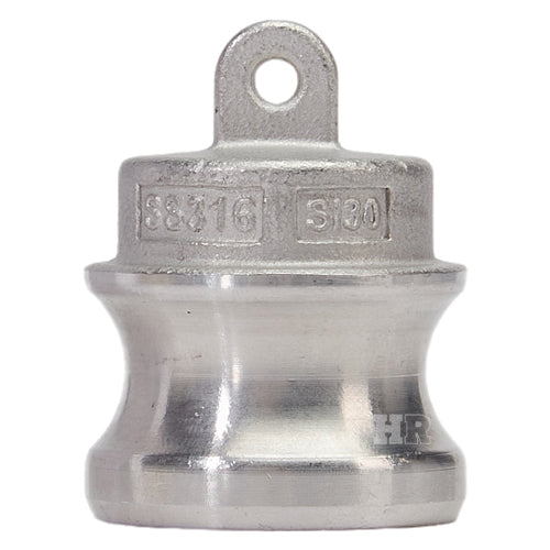 Stainless Steel 1" Camlock Male Dust Plug