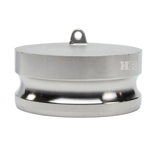 Stainless Steel 4" Camlock Male Dust Plug