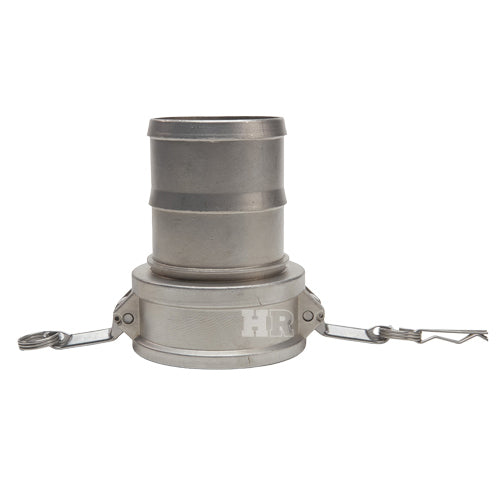 Stainless Steel 4" Female Camlock to Hose Shank (USA)