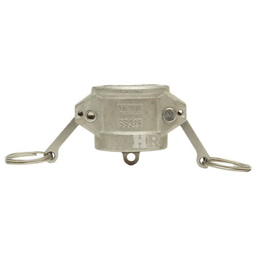 Stainless Steel 1" Camlock Female Dust Cap