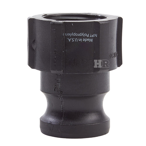 Plastic 1" Male Camlock x 1" Female NPT (USA)