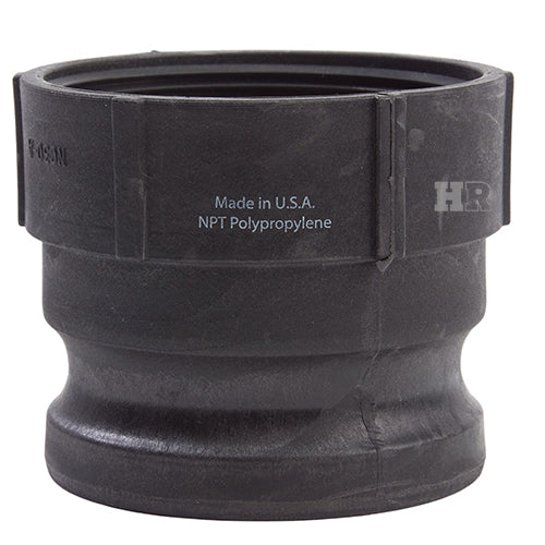 Plastic 3" Male Camlock x 3" Female NPT (USA)