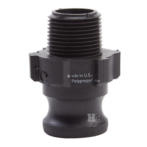 Plastic 3/4" Male Camlock x 3/4" Male NPT (USA)