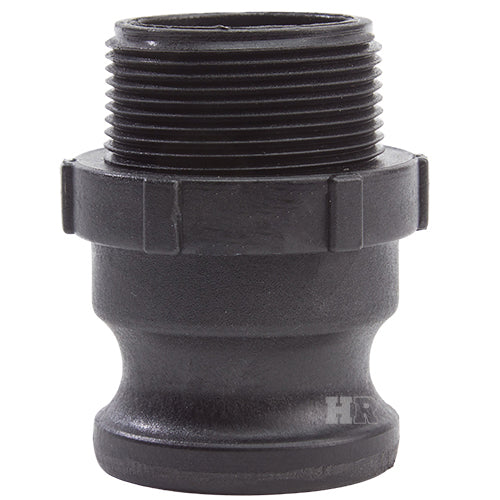 Plastic 1 1/2" Male Camlock x 1 1/2" Male NPT (USA)