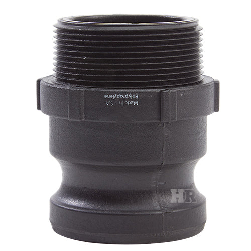 Plastic 2" Male Camlock x 2" Male NPT (USA)