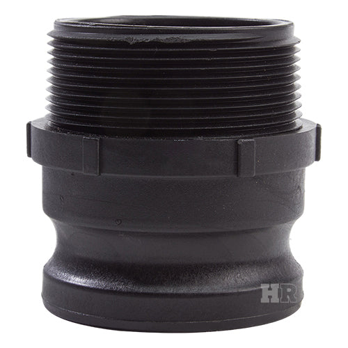 Plastic 3" Male Camlock x 3" Male NPT (USA)