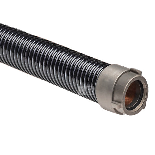 Twin Pack Black / Clear 6" x 10' Long Handle Hard Suction Hose (NH)