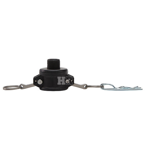 Plastic 3/4" Female Camlock x 1/2" Male NPT
