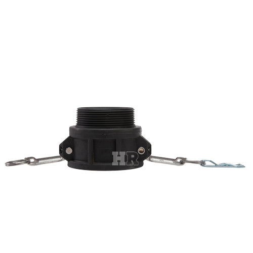 Plastic 3" Female Camlock x 3" Male NPT