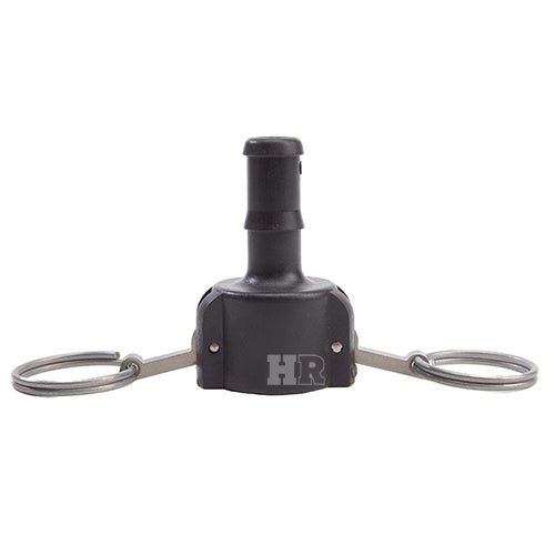 Plastic 3/4" Female Camlock to Hose Shank (USA)