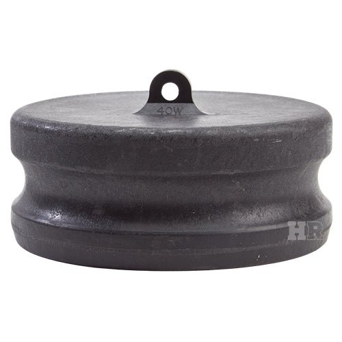 Plastic 4" Male Camlock Dust Plug (USA)
