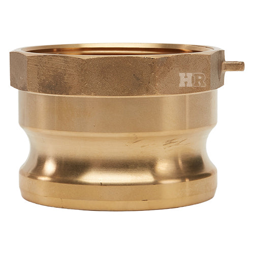 Brass 5" Male Camlock x 5" Female NPT (USA)