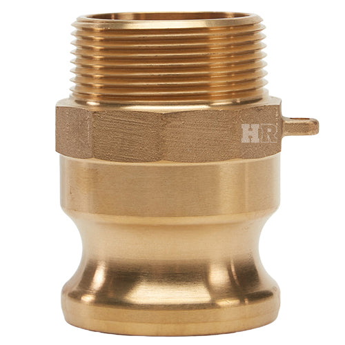 Brass 1 1/2" Male Camlock x 1 1/2" Male NPT (USA)