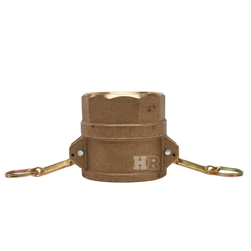 Brass 2 1/2" Female Camlock x 2 1/2" Female NPT
