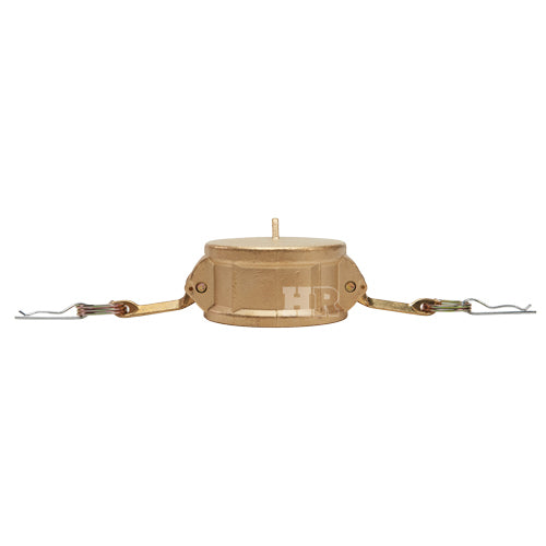 Brass 3" Female Camlock Dust Cap (USA)