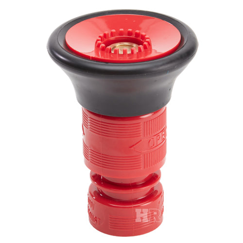 Plastic 1" Red Fire Nozzle With Bumper (NH)