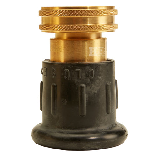 Brass 1 1/2" Full Bumper Fire Nozzle (NPSH)