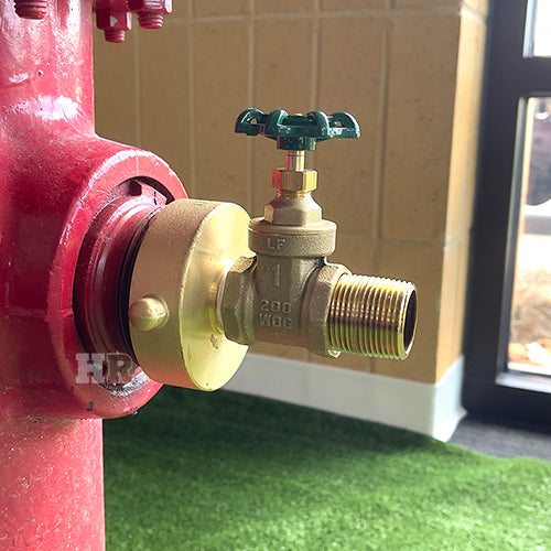 2 1/2" Female NH/NST x 1" Male NPT Shut-off Valve