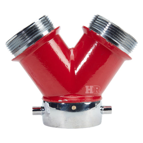 Plain Wye 2 1/2" NH Inlet x (2) 2 1/2" NH Outlet