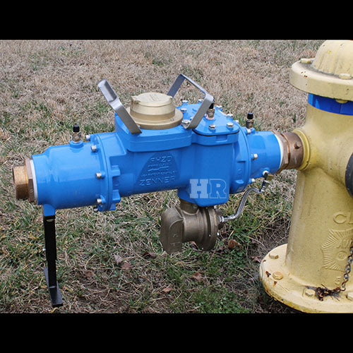 Backflow Preventer With Water Meter and Relief Valve
